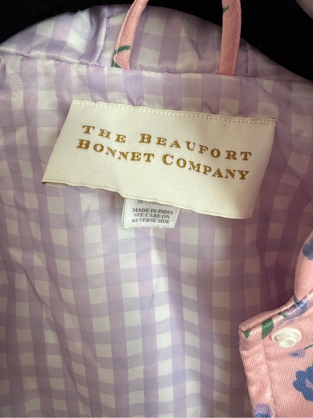 The Beaufort Bonnet Company Pink Floral Hooded Raincoat - Picture 3 of 4